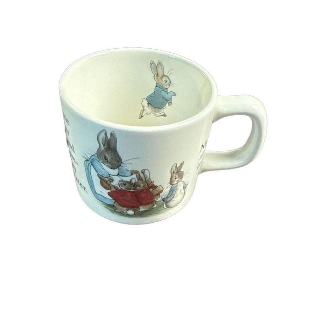 Wedgwood Peter Rabbit Beatrix Potter Ceramic Mug Made in England